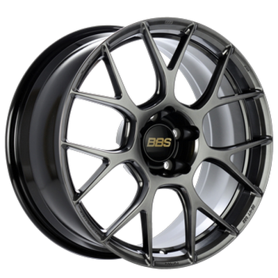 BBS RE-V7 18x9.5 5x114.3 ET22 Diamond Black Wheel -82mm PFS/Clip Required