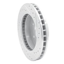 R1 88-00 Cadillac Escalade Front Drilled & Slotted Silver Brake Rotor Set
