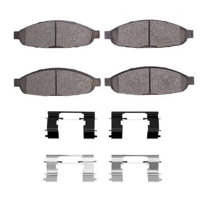 DFC 04-08 Chrysler Pacifica Front 4000 HybriDynamic Brake Pads and Hardware Kit