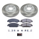 Power Stop 07-08 Cadillac Escalade Front and Rear Semi-Coated Rotor Kit