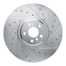R1 17-25 BMW 840i Gran Coupe Front Drilled & Slotted Silver Brake Rotor Set
