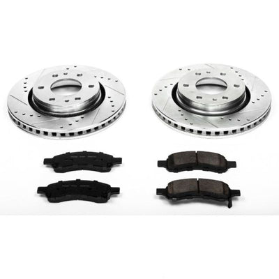 Power Stop 06-07 Buick Rainier Front & Rear Z23 Evolution Sport Brake Kit