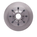 DFC 86-94 Ford F-350 Front Rotors with 5000 Advanced Brake Pads w/Hardware