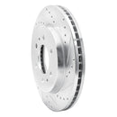 R1 09-09 Ford F-150 Front Drilled & Slotted Silver Brake Rotor Set
