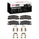 DFC 88-95 Isuzu Pickup Rear Rotors with 5000 Advanced Brake Pads w/Hardware