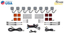 Diode Dynamics Stage Series RGBW LED Rock Light Kit (8-pack)