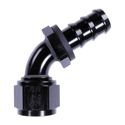 Russell 12AN Twist-Lok 60 Degree Hose End - Black