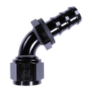 Russell 12AN Twist-Lok 60 Degree Hose End - Black