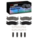 DFC 96-06 Hummer H1 Front 4000 HybriDynamic Brake Pads and Hardware Kit