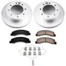 Power Stop 1999 Ford F-350 Super Duty Front & Rear Z17 Evolution Geomet Coated Brake Kit