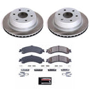 Power Stop 05-06 GMC Sierra 1500 Front and Rear Semi-Coated Rotor Kit