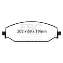EBC S20 Brake Pad and Rotor Kit