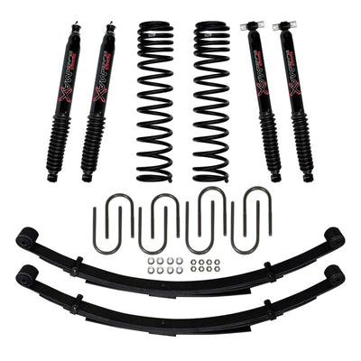 Skyjacker 1984-2001 Jeep Cherokee (XJ) 3 in. Dual Rate Long Travel Suspension Lift Kit