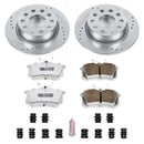 Power Stop 10-12 Audi A3 Front & Rear Z26 Street Warrior Brake Kit