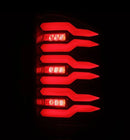 AlphaRex 07-14 Chevrolet Silverado 1500/2500HD/3500HD Luxx-Series LED Tail Lights Black/Red