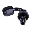 Russell 4AN Twist-Lok 120 Degree Hose End - Black