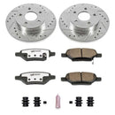 Power Stop 04-08 Chevrolet Malibu Front & Rear Z26 Street Warrior Brake Kit