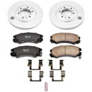 Power Stop 96-99 Acura SLX Front & Rear Z17 Evolution Geomet Coated Brake Kit