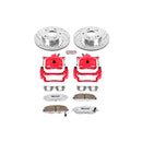 Power Stop 06-11 Honda Civic Front & Rear Z26 Street Warrior Brake Kit w/Calipers