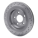 DFC 05-08 Pontiac Grand Prix Rear Drilled Brake Rotor