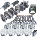 Eagle Chevy 350 3.750in Crank 6.000in I-Beam Rods -18cc 4.030in Pistons Rotating Assembly