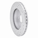 R1 78-81 Pontiac Firebird Rear Right Drilled & Slotted Silver Brake Rotor