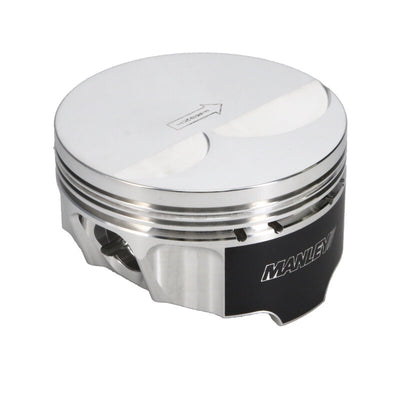 Manley Chevrolet LS Piston Set - 4.065in Bore 1.304in CH, -4.00 CC
