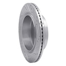 R1 12-20 Ford F-150 4WD Rear Left Drilled & Slotted Silver Brake Rotor