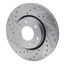 R1 02-09 Buick Rainier Front Drilled & Slotted Silver Brake Rotor Set