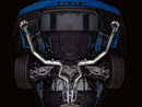 AWE 2024 Ford Mustang GT Fastback S650 RWD Track Edition Catback Exhaust w/ Dual Chrome Silver Tips