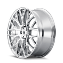 Touren 3276 TR76 20x8.5 / 5x112 BP / 35mm Offset / 66.56mm Hub Chrome Wheel
