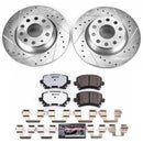 Power Stop 06-09 Audi A3 Front & Rear Z26 Street Warrior Brake Kit