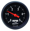 Autometer Z-Series 2-5/8in 4K RPM Pedestal Tachometer Gauge