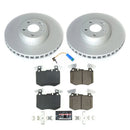 Power Stop 2019 Mercedes-Benz GLC300 Front & Rear Z17 Evolution Geomet Coated Brake Kit