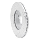 R1 00-15 Ford Ecosport (Mexico) Front Right Drilled & Slotted Silver Brake Rotor