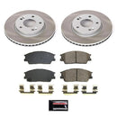 Power Stop 20-22 Hyundai Venue Front and Rear Semi-Coated Rotor Kit