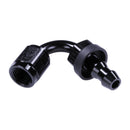Russell 4AN Twist-Lok 120 Degree Hose End - Black