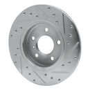 R1 05-05 Buick TERRAZA Rear Left Drilled & Slotted Silver Brake Rotor
