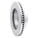 R1 09-24 Dodge Ram 4000 Front & Rear Drilled & Slotted Silver Brake Rotor Set