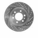 R1 18-21 Ford ExpeditIon Front & Rear Drilled & Slotted Silver Brake Rotor Set
