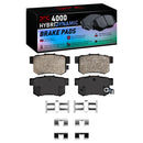 DFC 13-15 Acura ILX Front & Rear Geospec Rotors w/4000 HybriDynamic Brake Pads w/Hardware