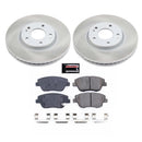 Power Stop 11-15 Hyundai Sonata Front and Rear Semi-Coated Rotor Kit