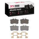 DFC 04-05 Volkswagen Jetta Sedan Rear 5000 Advanced Ceramic Brake Pads and Hardware Kit