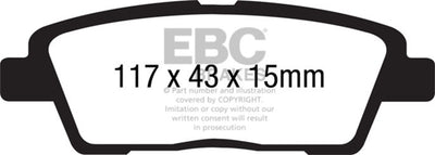 EBC S20 Brake Pad and Rotor Kit