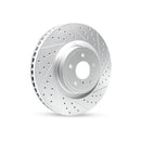 R1 79-98 Buick Riviera Front Left/Rear Left Drilled & Slotted Geo-Carbon Rotor