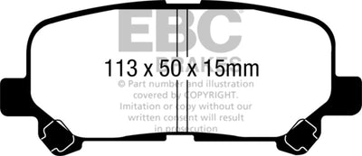 EBC S1 Brake Pad and Rotor Kit