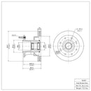 DFC GeoSPEC Coated Rotors - Plain
