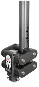 Gen-Y Spartan Torsion-Flex 5in Offset 4in RD Tube Gooseneck 2-5/16in Coupler Standard Height