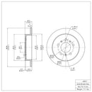 DFC GeoSPEC Coated Rotors - Plain