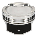 JE Pistons - Set of 4 Mitsubishi 4B11T 88.0mm Bore -8.2 Dish Asymmetrical FSR Pistons - Set of 4
